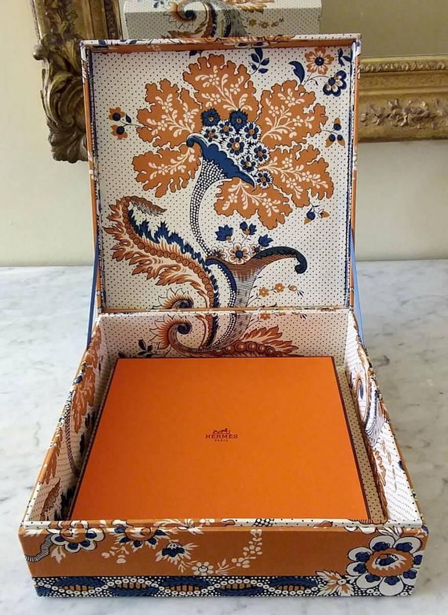 Box for Hermès Scarves Carrés Storage Box Decorative Box Scarf Box Pierre Frey 1