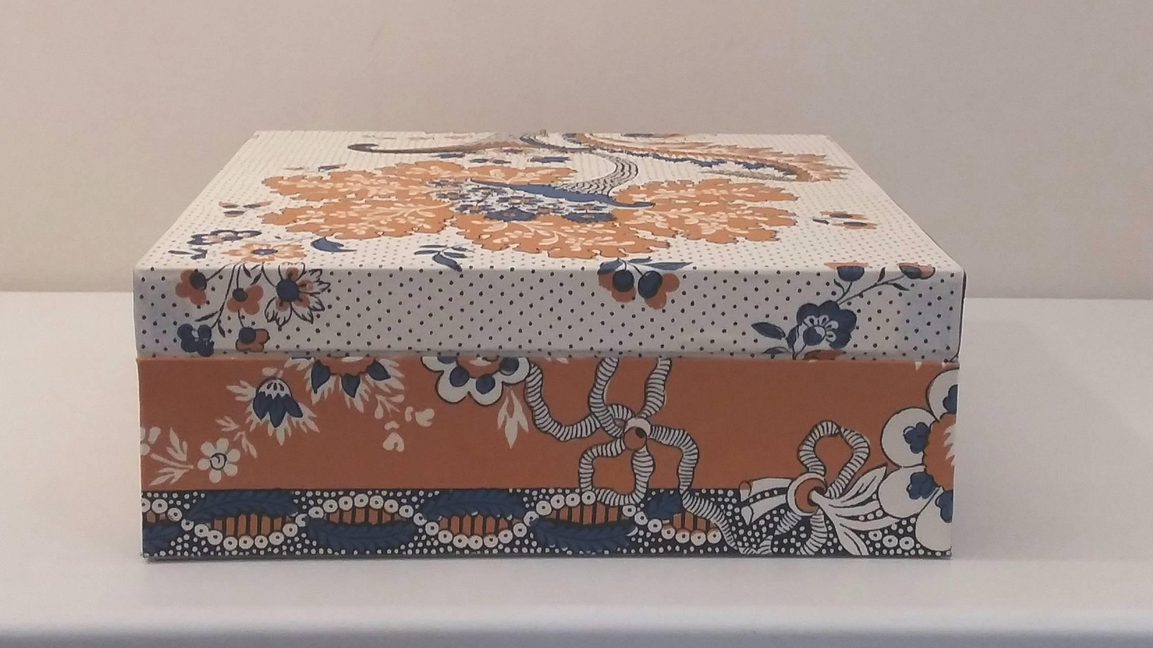 Box for Hermès Scarves Carrés Storage Box Decorative Box Scarf Box Pierre Frey 3