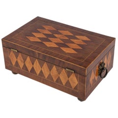 Early 19th Century Regency Parquetry Box