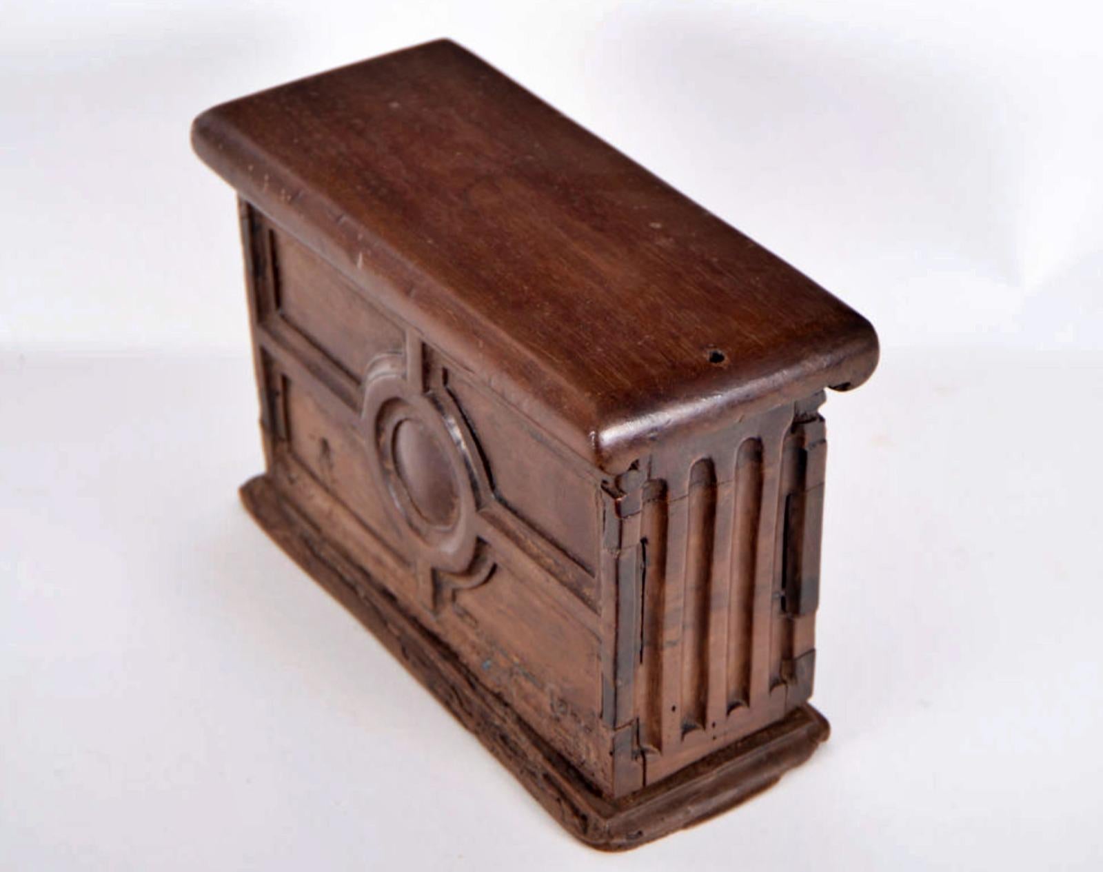 Hand-Crafted Box for the Holy Oils, Spanish School of the 17th Century