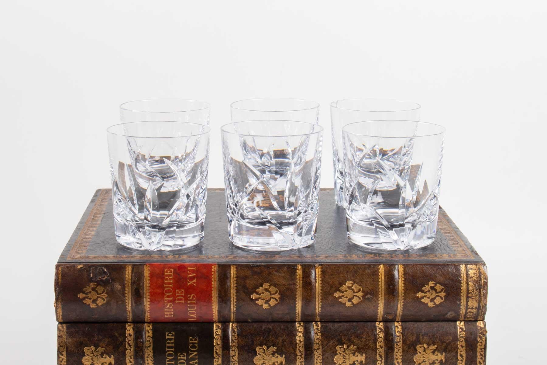 Boîte de forme pour verres à apéritif:: verres de Sèvres en cristal en vente 4