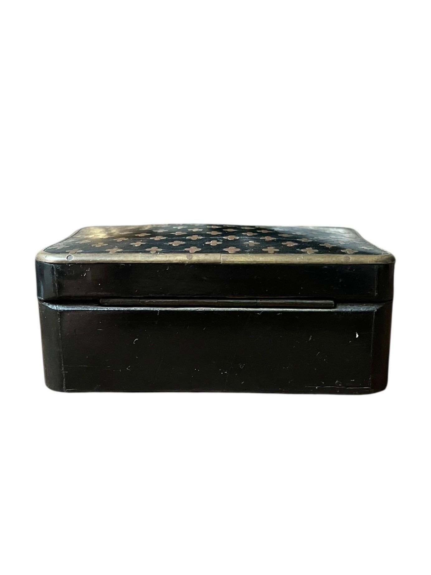 19th Century Box in marquetry 