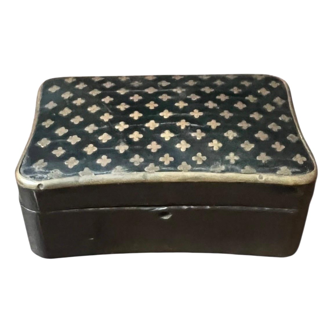Box in marquetry "à la Reine" - 19th Napoleon III - France For Sale