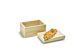 Box in Travertino Navona, "Myrmex" di Giansanti Home x Bernard Delletrez