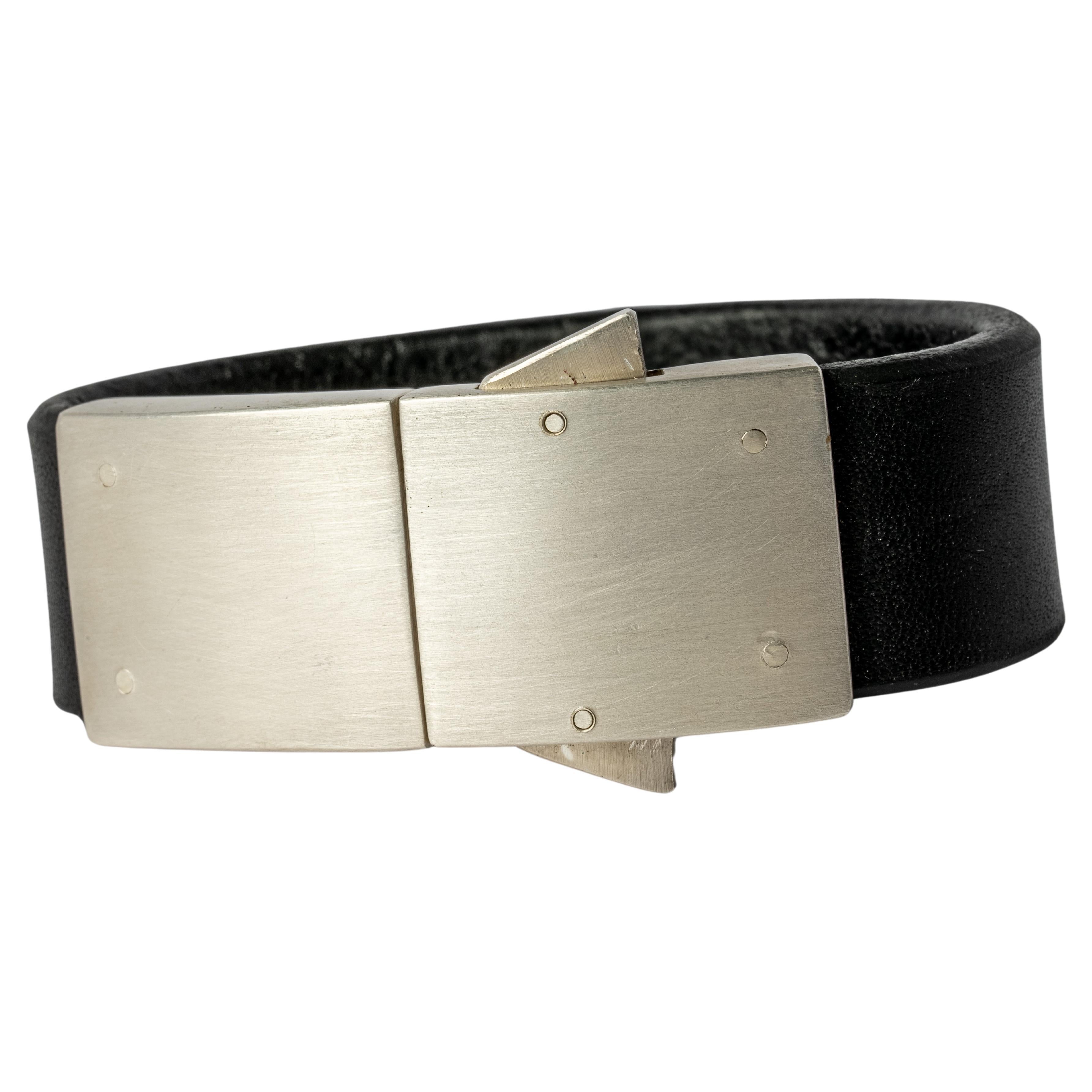Box Lock Bracelet v2 (BLK+AS) For Sale