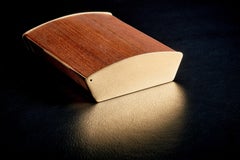 Box made of Wood, Brass and Cork by Werkstätte Carl Auböck Austria, 1960s