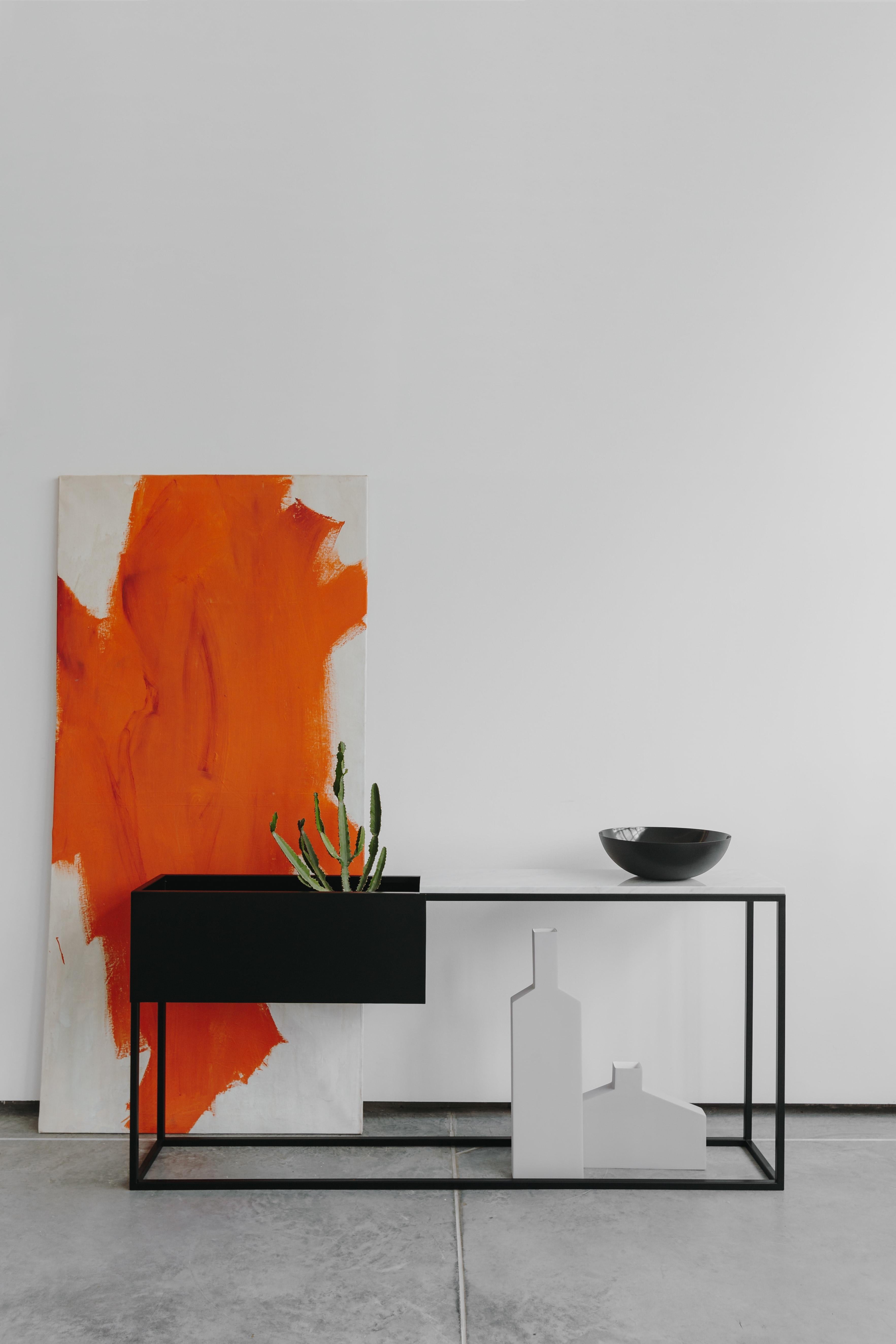 Other Box Maxi M White Console Table by Un’common For Sale