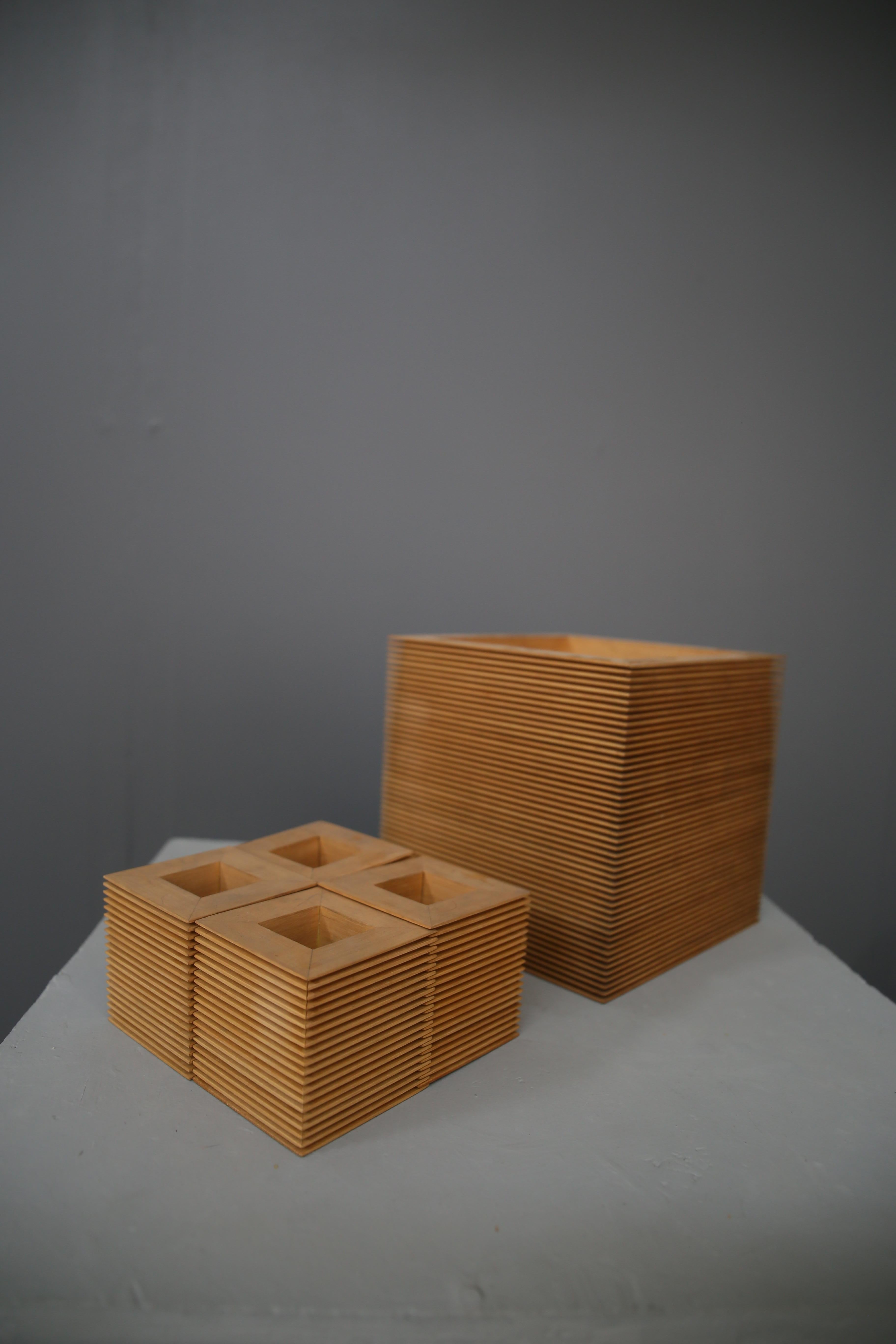 Mid-Century Modern Box of Secrets Designed by Pierluigi Ghianda 