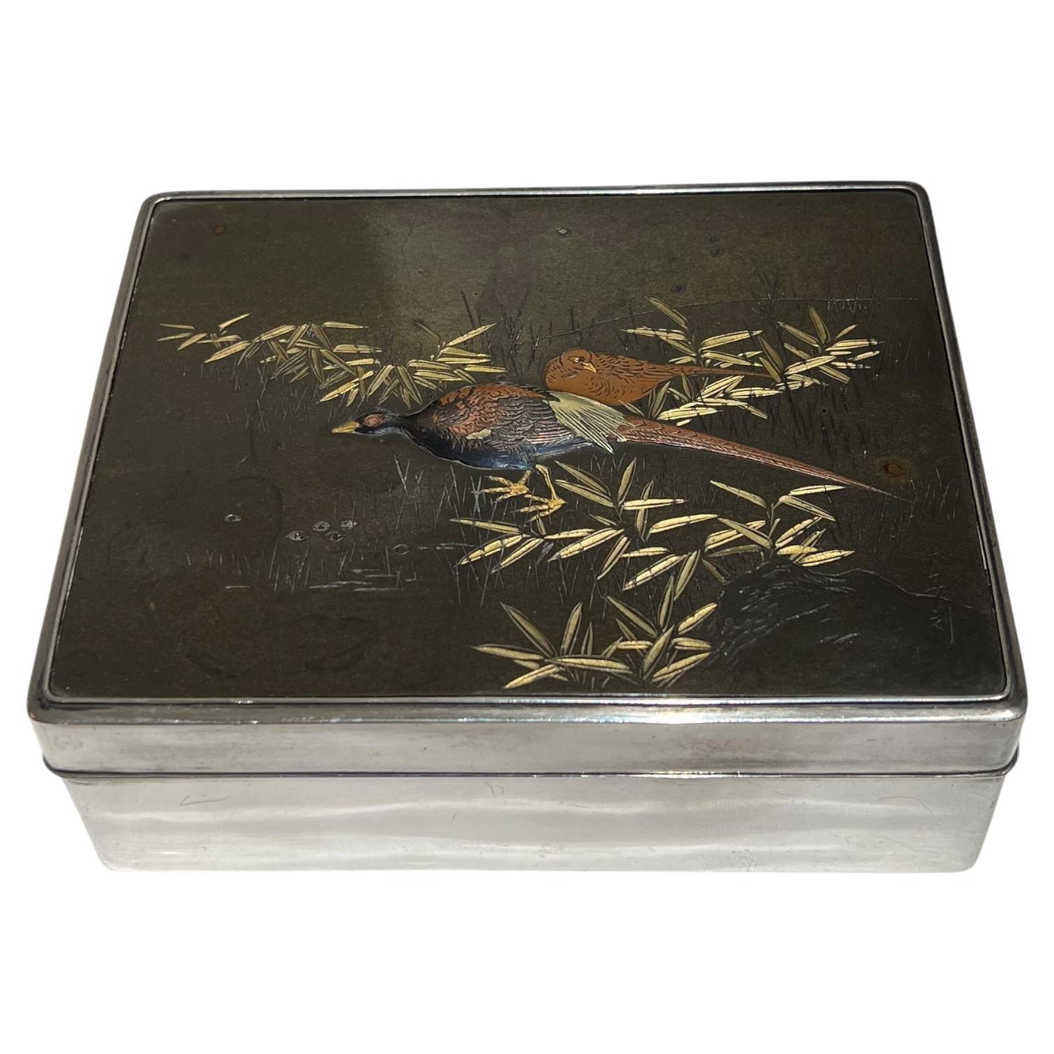 Schachtel signiert Katsutoshi Koku, Japan, Meiji-Periode (1868-1912)