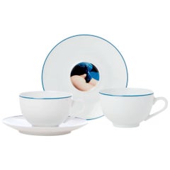 Box of 2 Porcelain Tea Cups Collection Les Françaises 