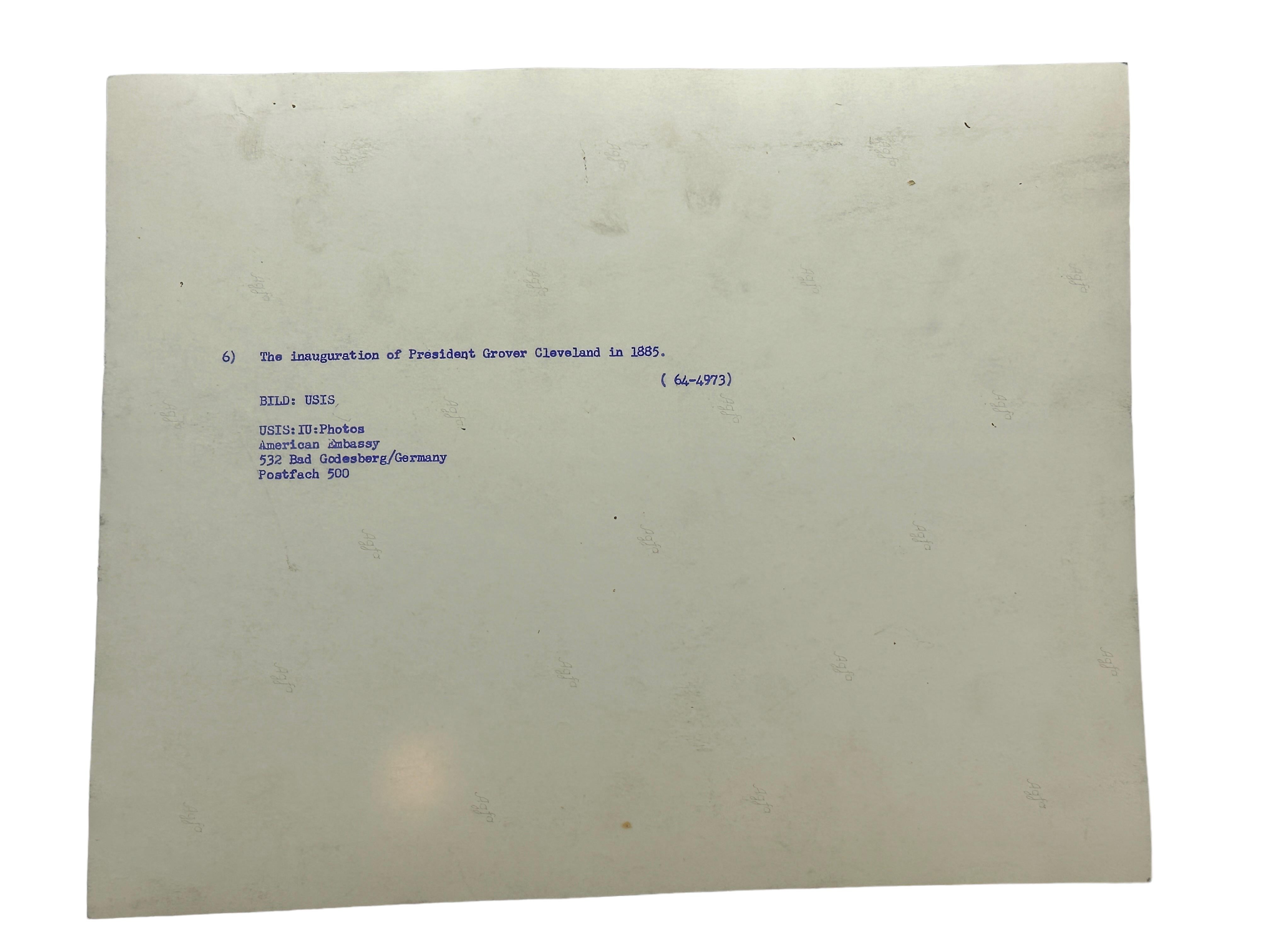 Schachtel mit historischen Fotos von JFK Kennedy, Roosevelt, Adenauer German Press  im Angebot 9