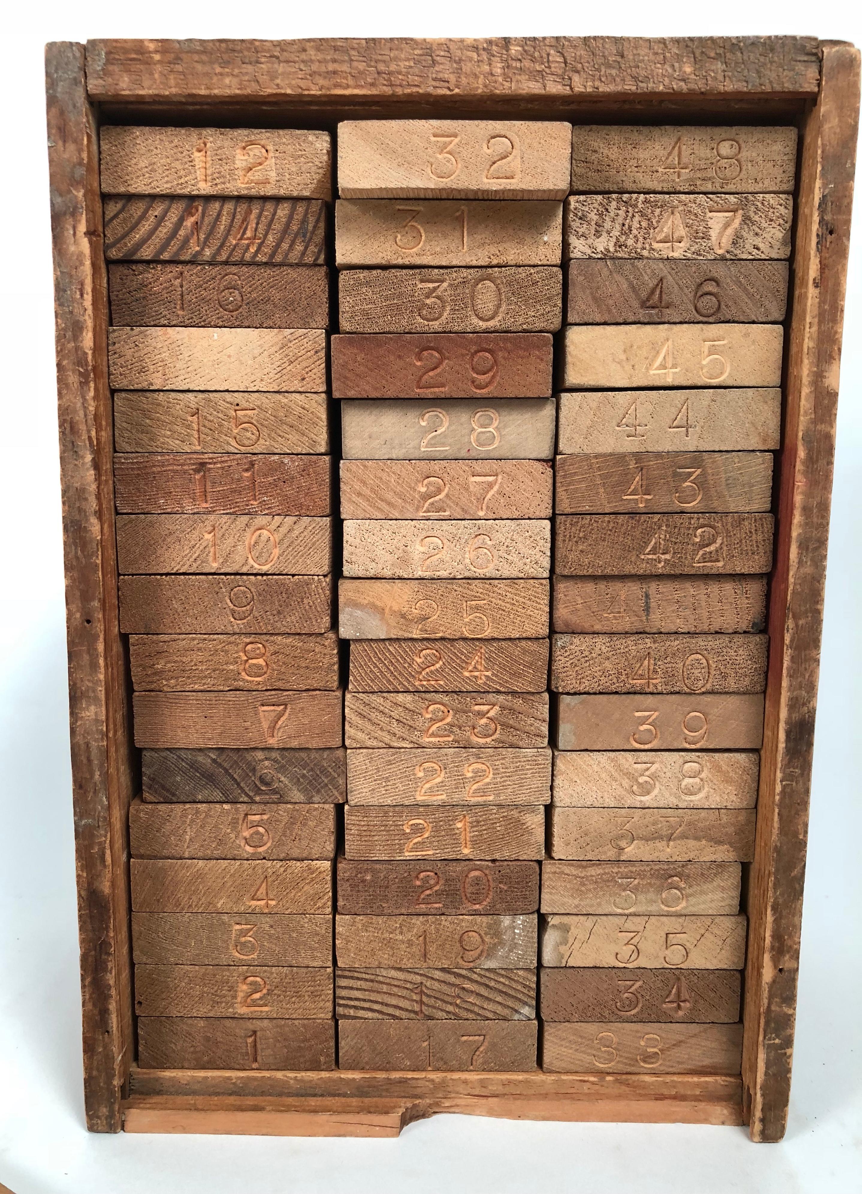 Vintage Collection of 48 American Wood Specimens 1