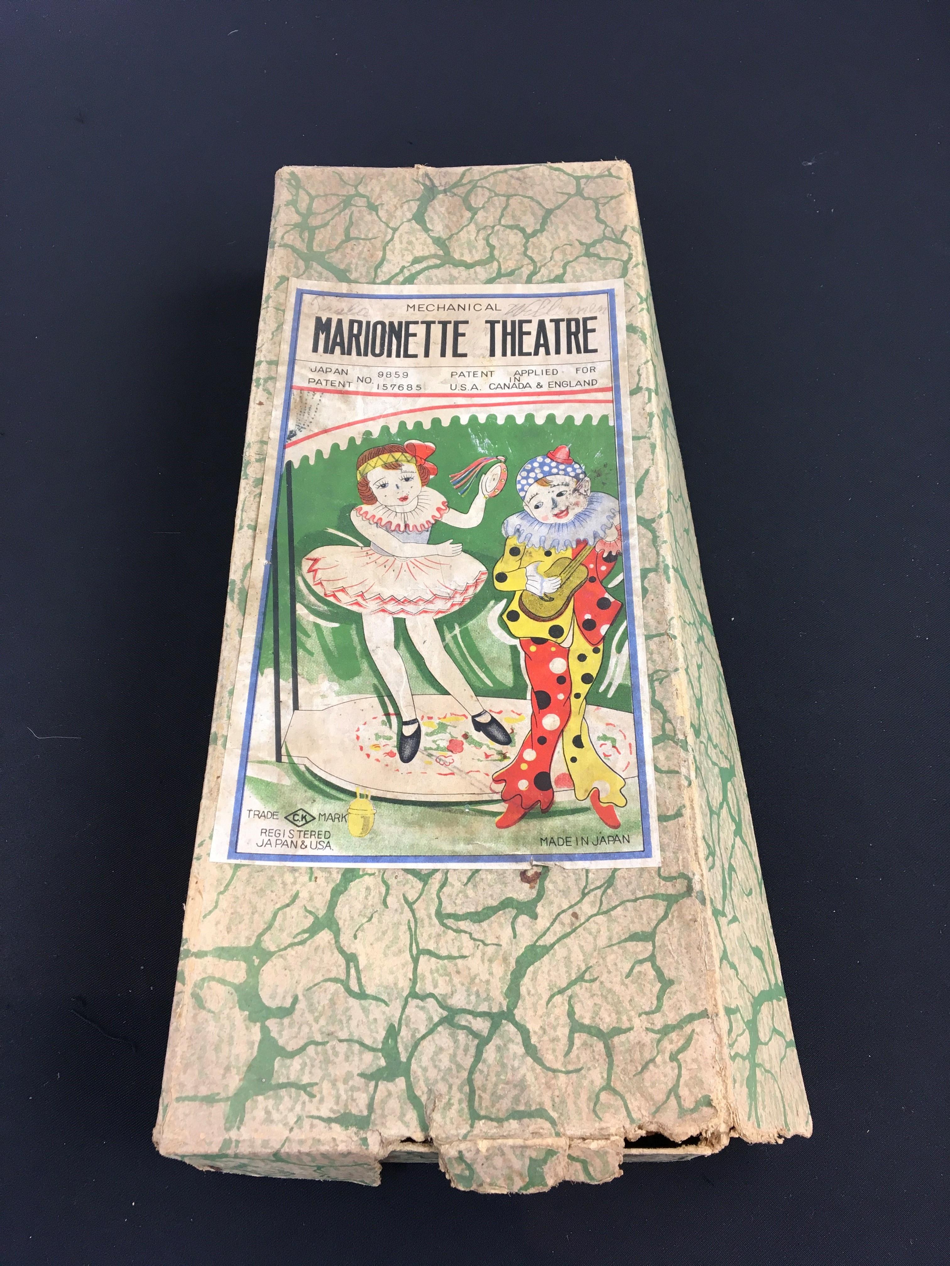 Boxed Marionette Theatre Toy, Early 20th Century 11