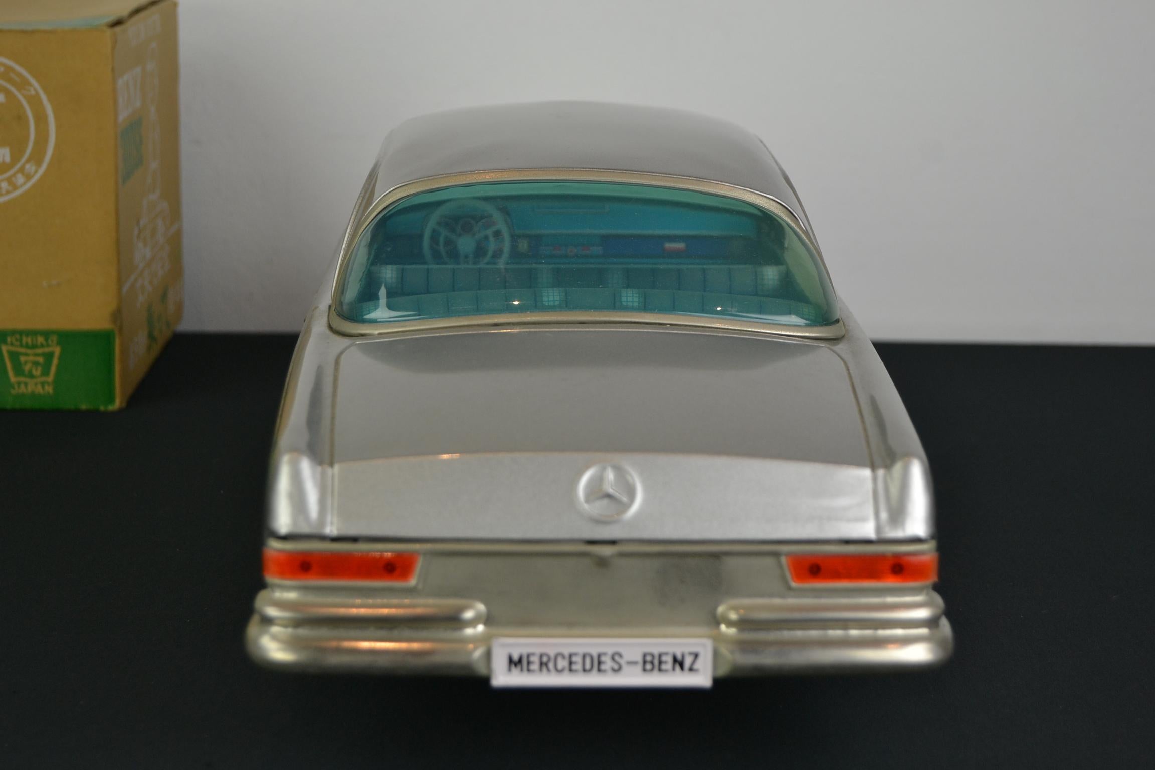 Boxed Mercedes Benz 300 SE Toy Model by Ichiko Japan, 1980s 10