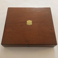 Boxed Set of 12 Australian Victorian Knives and Fork Cutlery Set Carved Handles