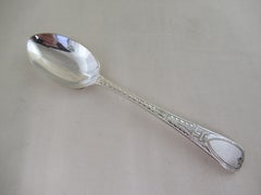 Boîte de 6 cuillères à thé et pinces en argent de style victorien - Poinçonné : Sheffield 1898