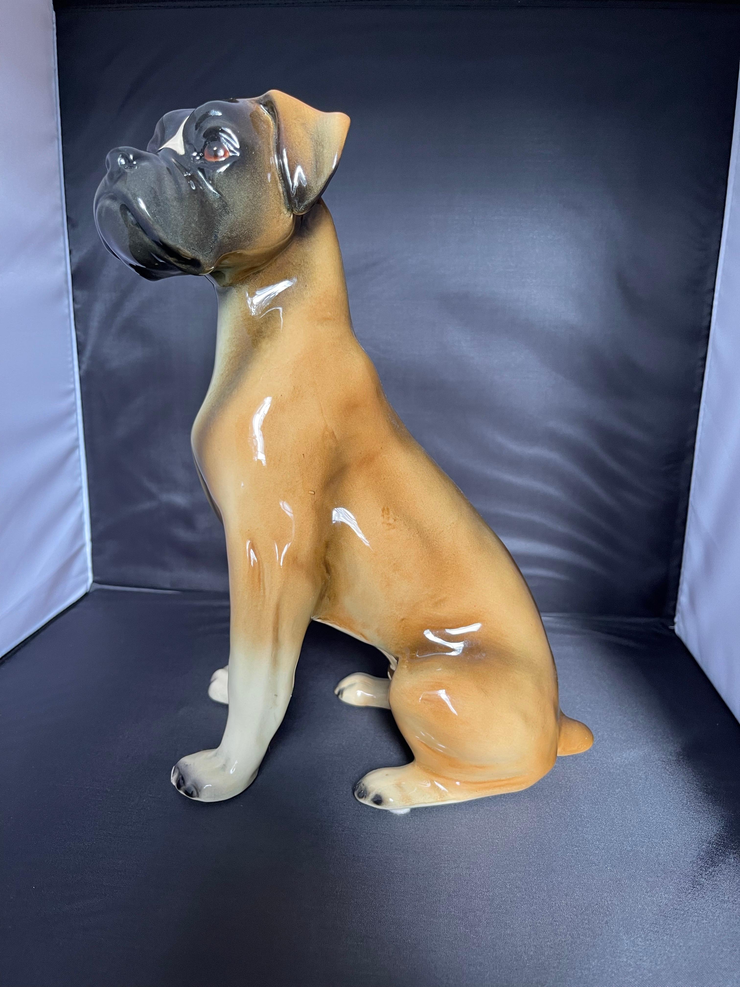 Objet décoratif en porcelaine de l'Allemagne de l'Ouest, milieu du 20e siècle Bon état - En vente à Savannah, GA