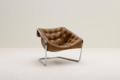 Boxer lounge chair by Kwok Hoï Chan for Steiner, 1970s France.