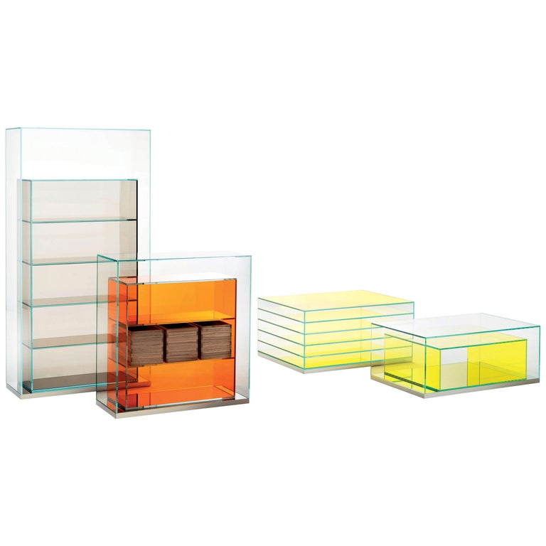 Italian BOXINBOX BIB05 Low Table, by Philippe Starck from Glas Italia For Sale