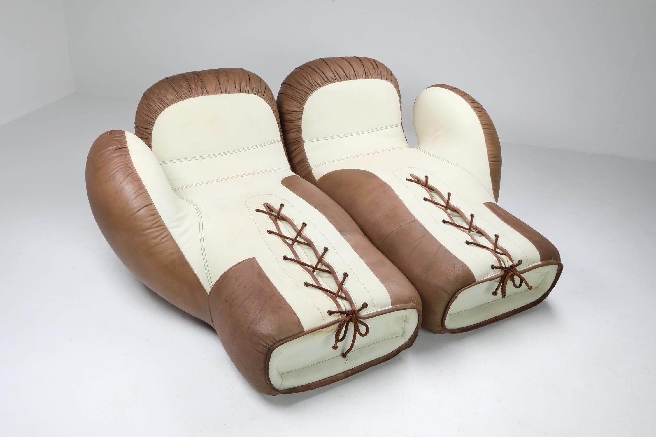 Leather Boxing Glove Sectional Sofa, DS-2878 by De Sede, Switzerland