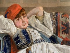 Boy Dressed as an Evzone - Fernand Gaudfroy, 1908