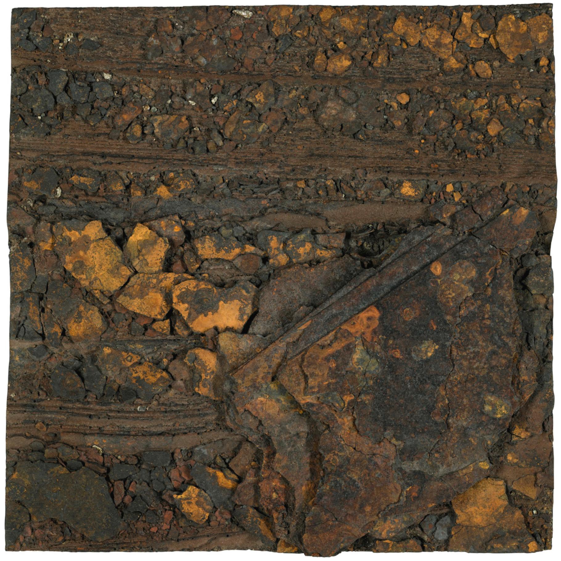 RUST STUDY - Mixed Media Art by Boyle Family