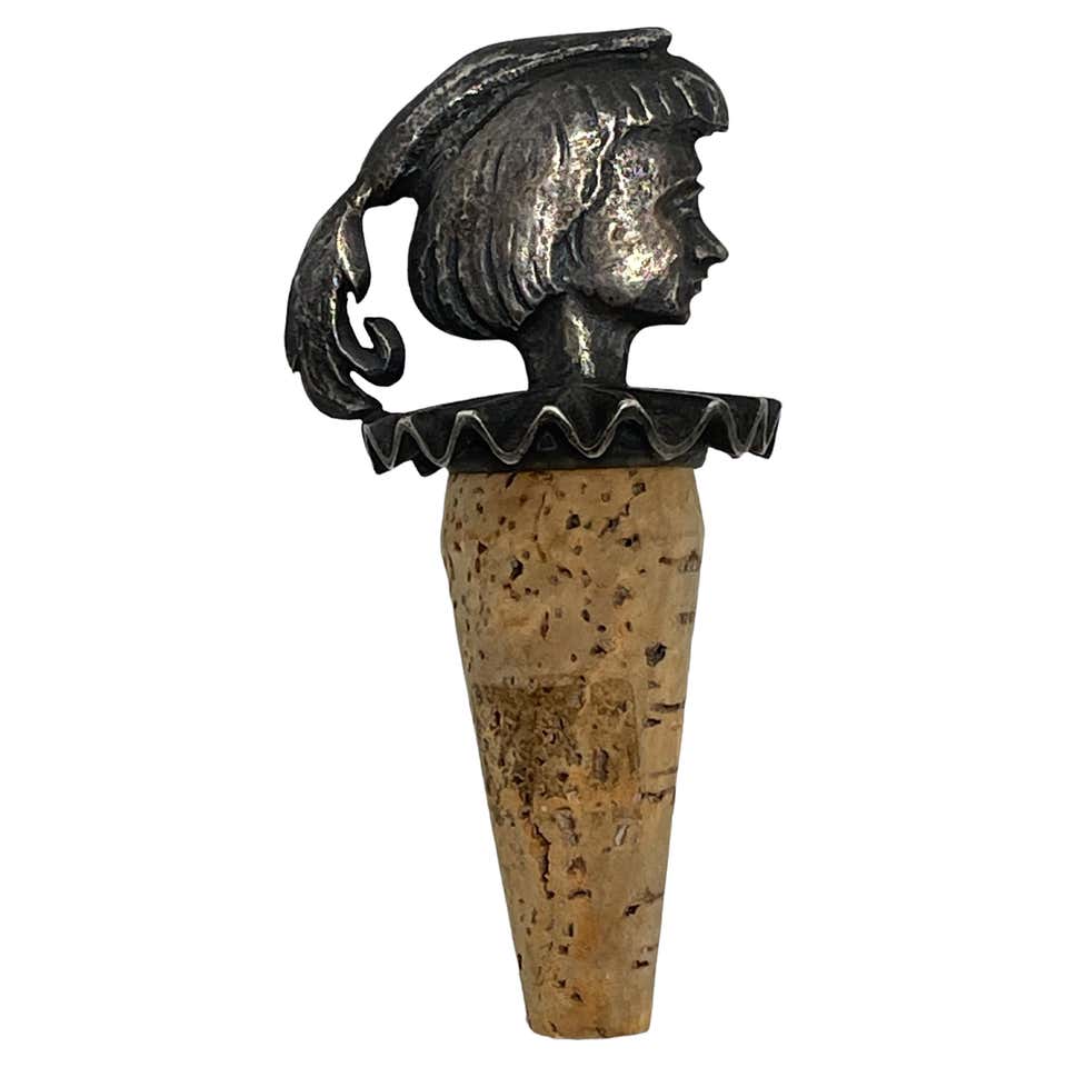Vintage Bronze Jockey Horse Bottle Cork Stopper Austria Barware At vintage-bronze-jockey-horse-bottle-cork-stopper-austria-barware-at