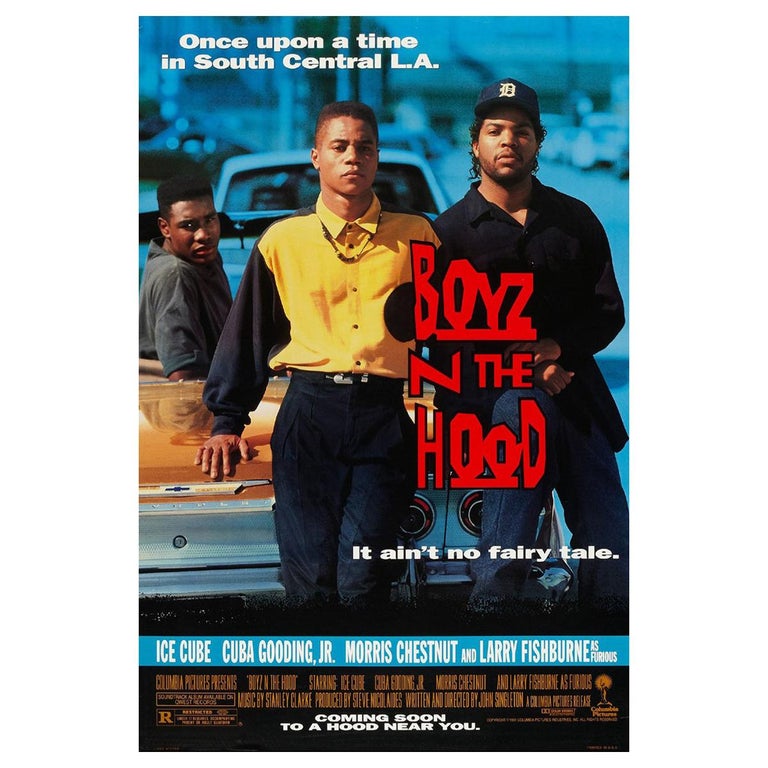 Boyz N The Hood '1991' Poster For Sale at 1stDibs boyz n the hood