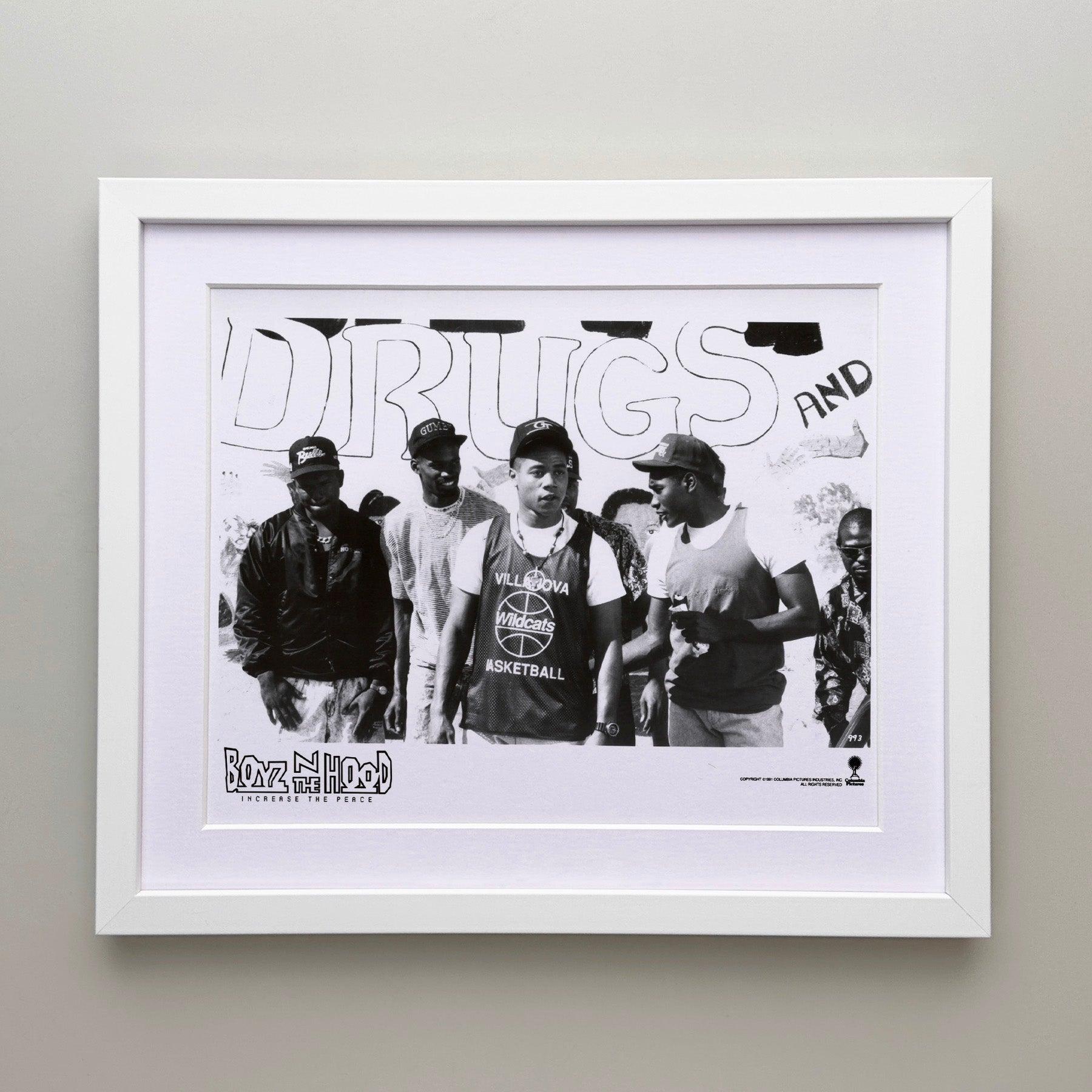 Américain Boyz n the Hood 1991 Publicity Film Movie Press Still Framed en vente