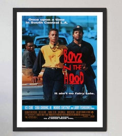 Boyz N the Hood Original Poster, 1991