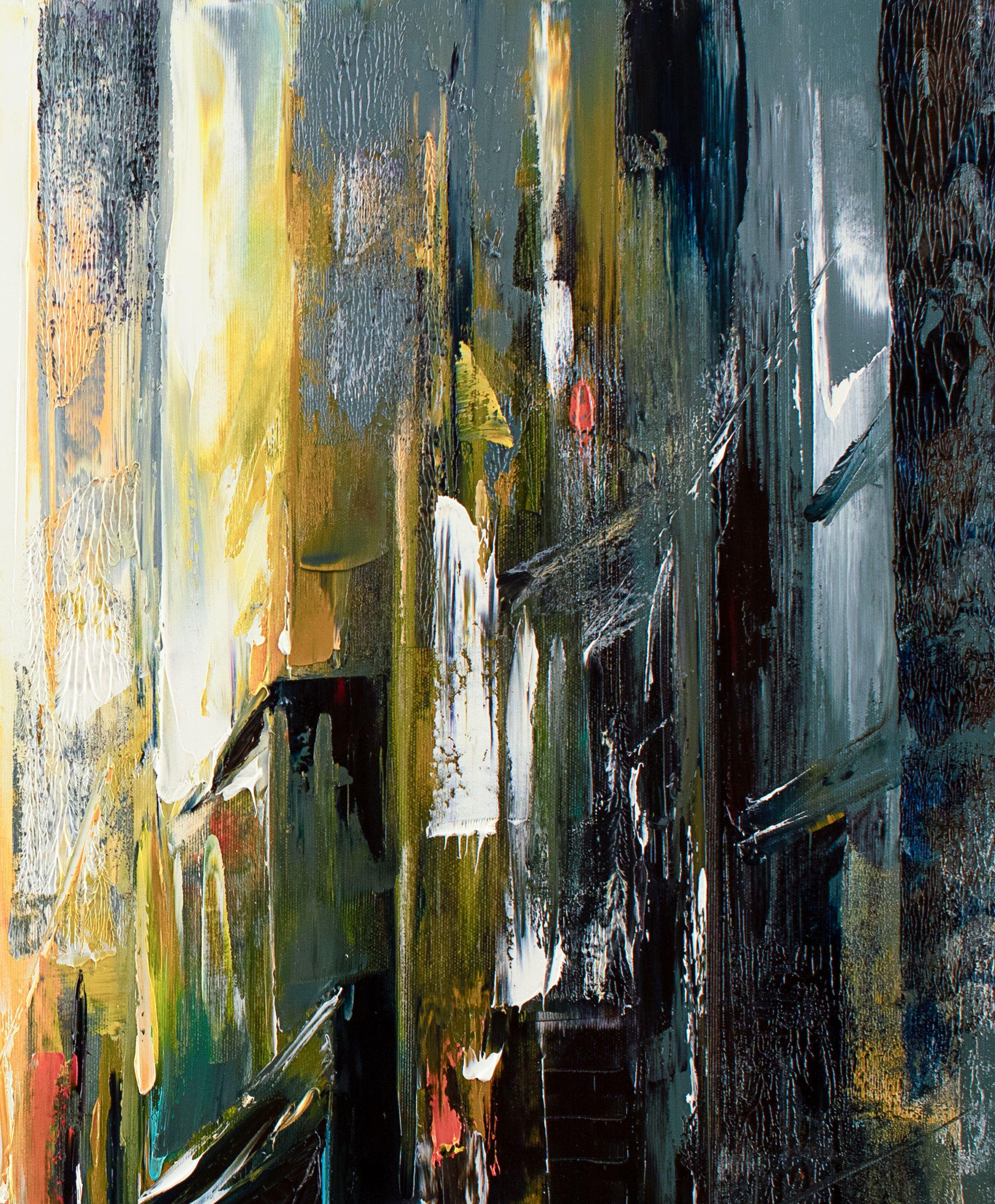 Energy of the City, Painting, Oil on Canvas 1