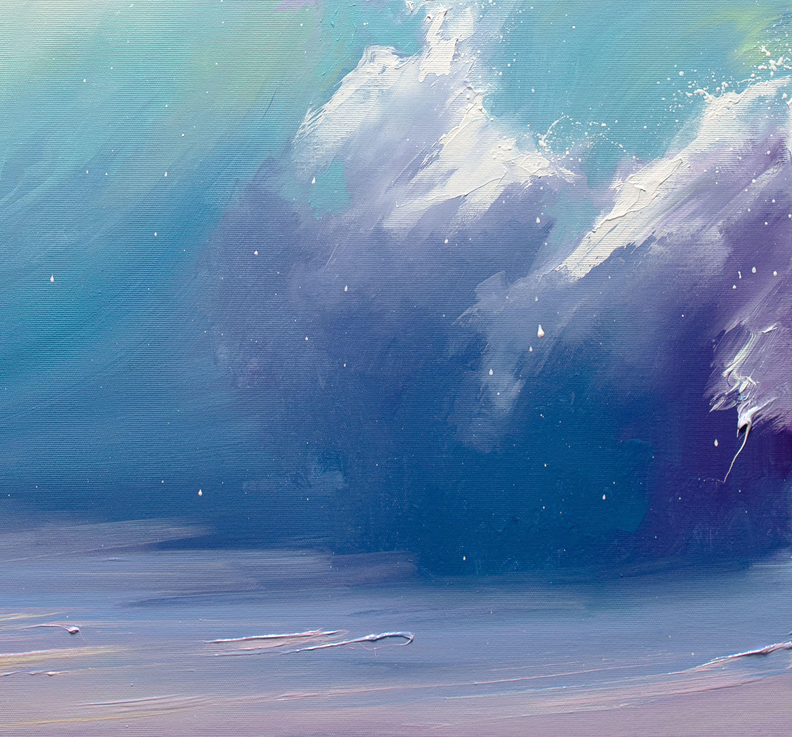 Gentle Poetry of the Morning Landscape, Painting, Oil on Canvas en vente 2