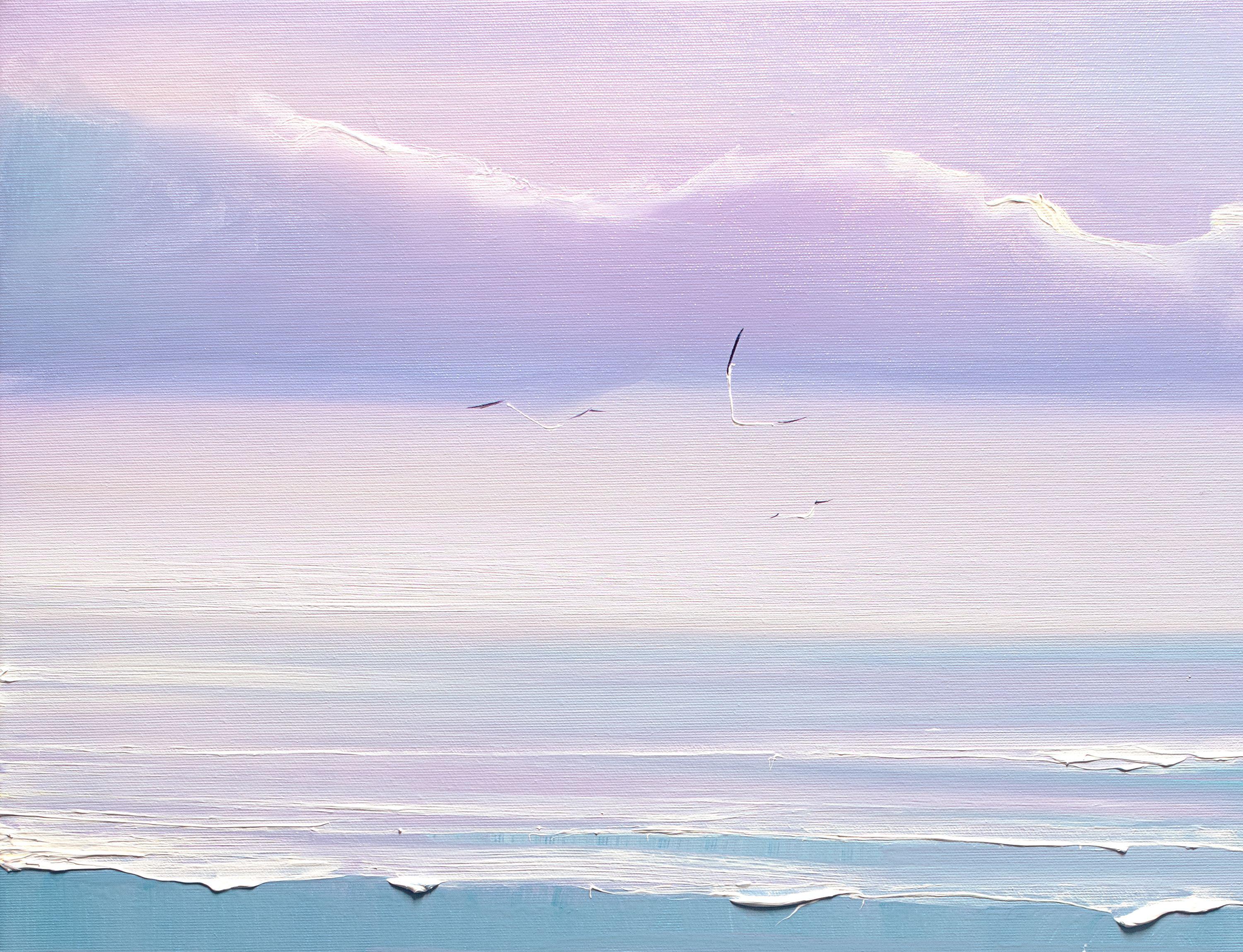 Gentle Poetry of the Morning Landscape, Painting, Oil on Canvas en vente 3