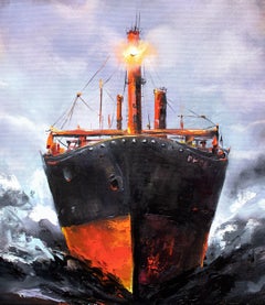 PHOENIX, Painting, Oil on Canvas