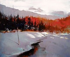 Redwood Reverie, Painting, Oil on Canvas