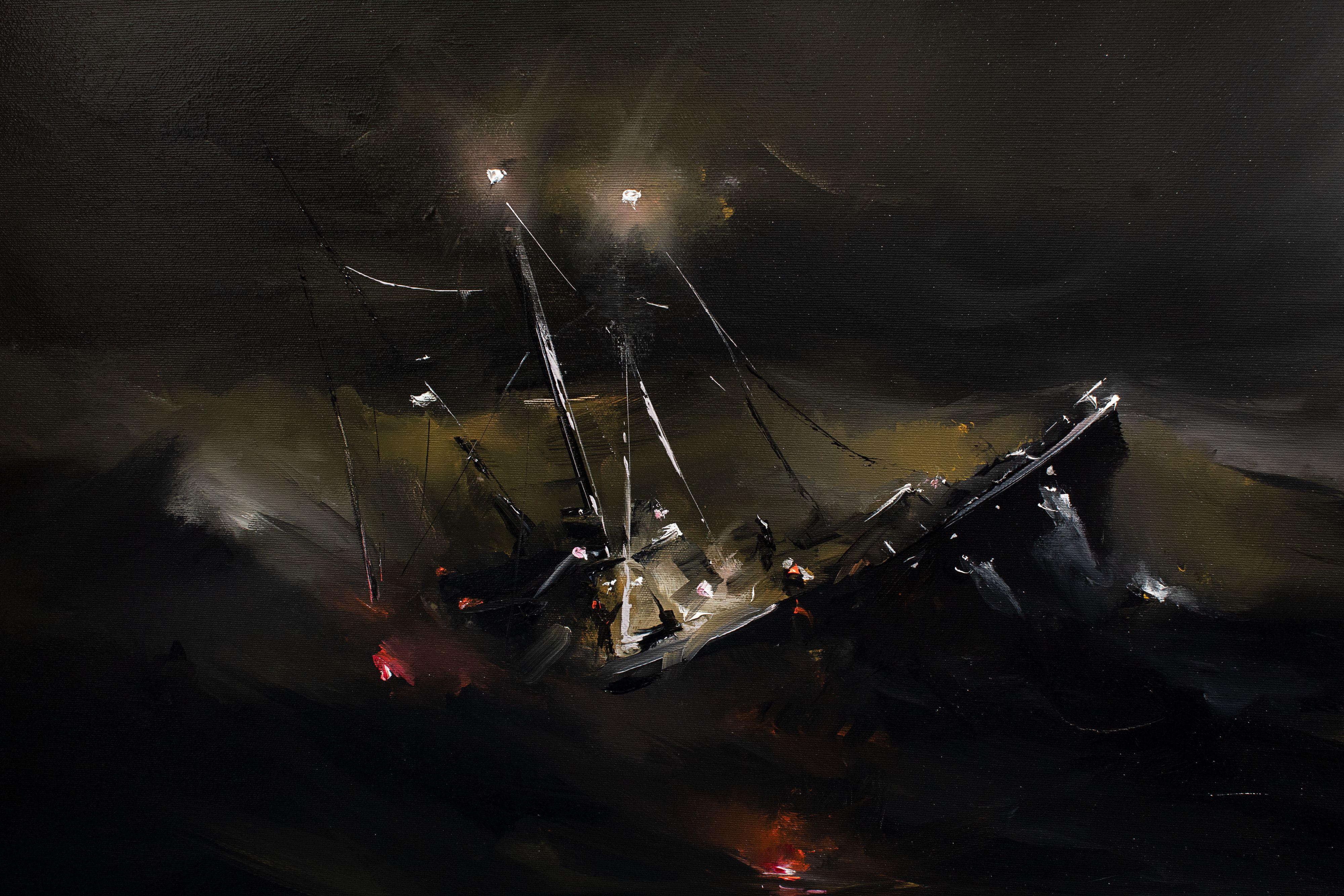 So Others May Live, Gemälde, Öl auf Leinwand (Realismus), Painting, von Bozhena Fuchs