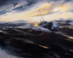 El Conquistador, Pintura, Óleo sobre lienzo