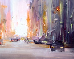 The road, Painting, Oil on Canvas