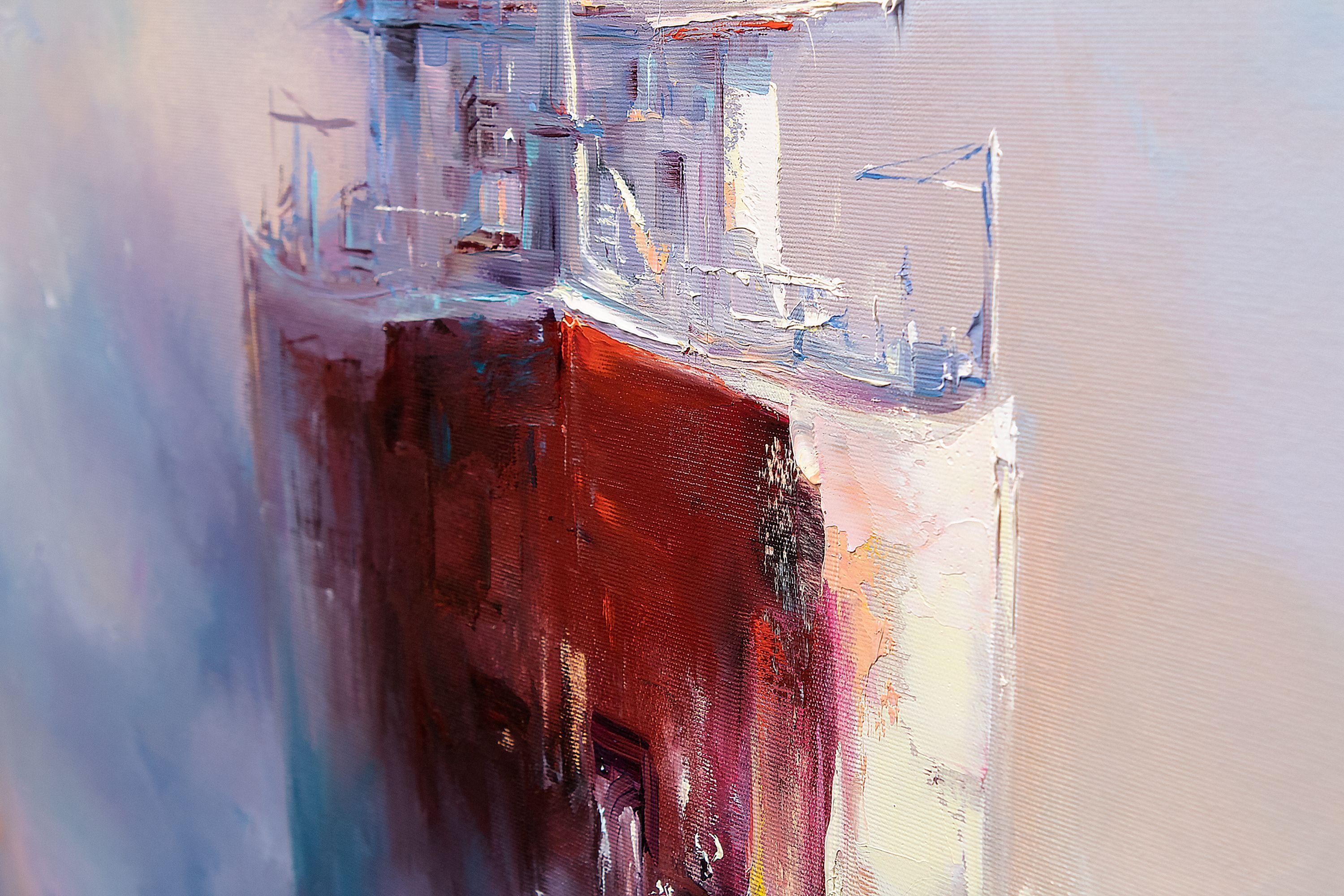 Through the Sunny Haze, Painting, Oil on Canvas For Sale 1