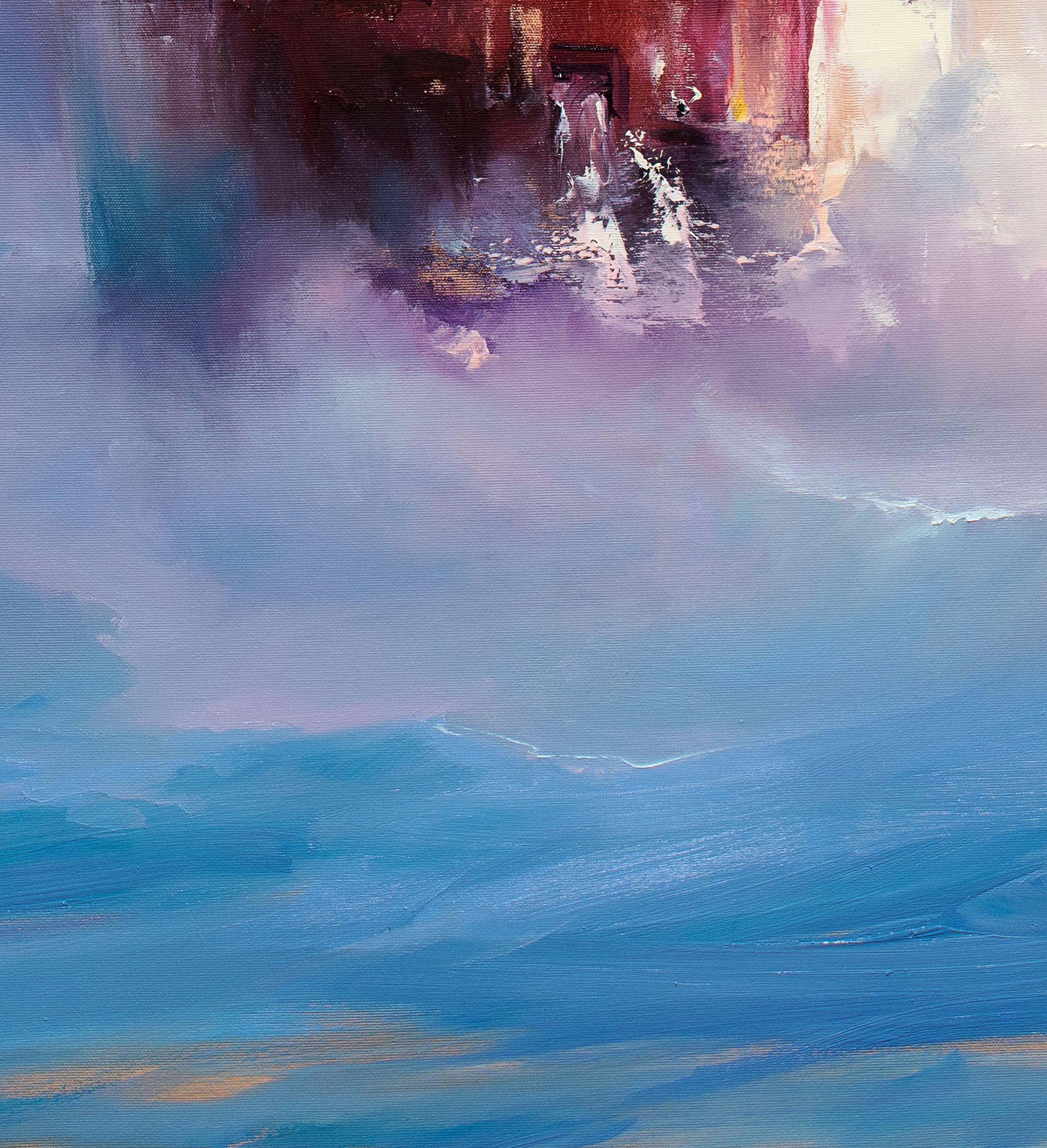 Through the Sunny Haze, Painting, Oil on Canvas For Sale 4