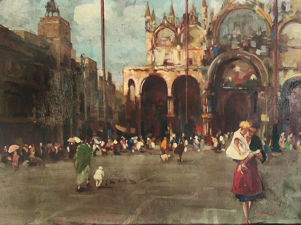 Paint Bozzato Attilio Achille '1886 -1954' 