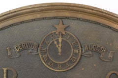 B.P.O.E. Elks Club Solid Brass Plaque Waynesburg PA