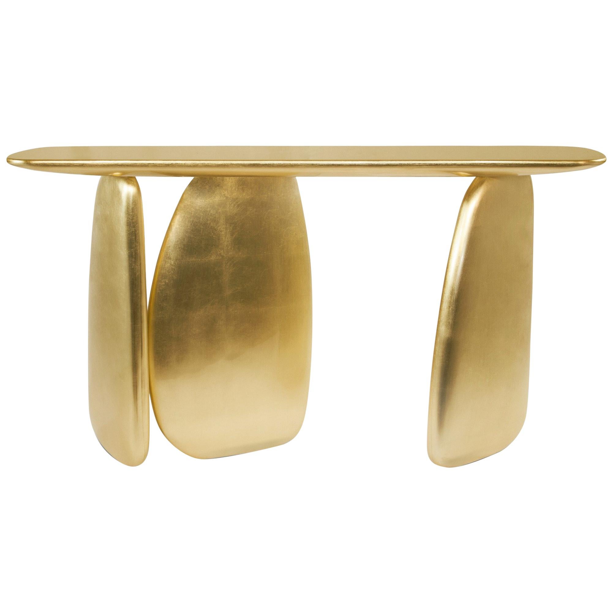 Ardara Console Is The Perfect Decorative Piece Made By BRABBU For Sale