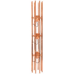 Kendo Floor Lamp in Polished Copper