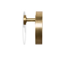 Koi Towel Ring in Aged Brushed Brass