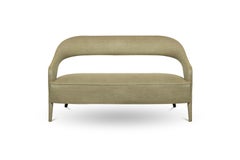 Tellus 2 Seat Sofa With Metal and Wood Detail