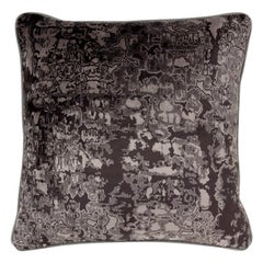 Brabbu Wallingford Eclectic Pillow in Black Twill