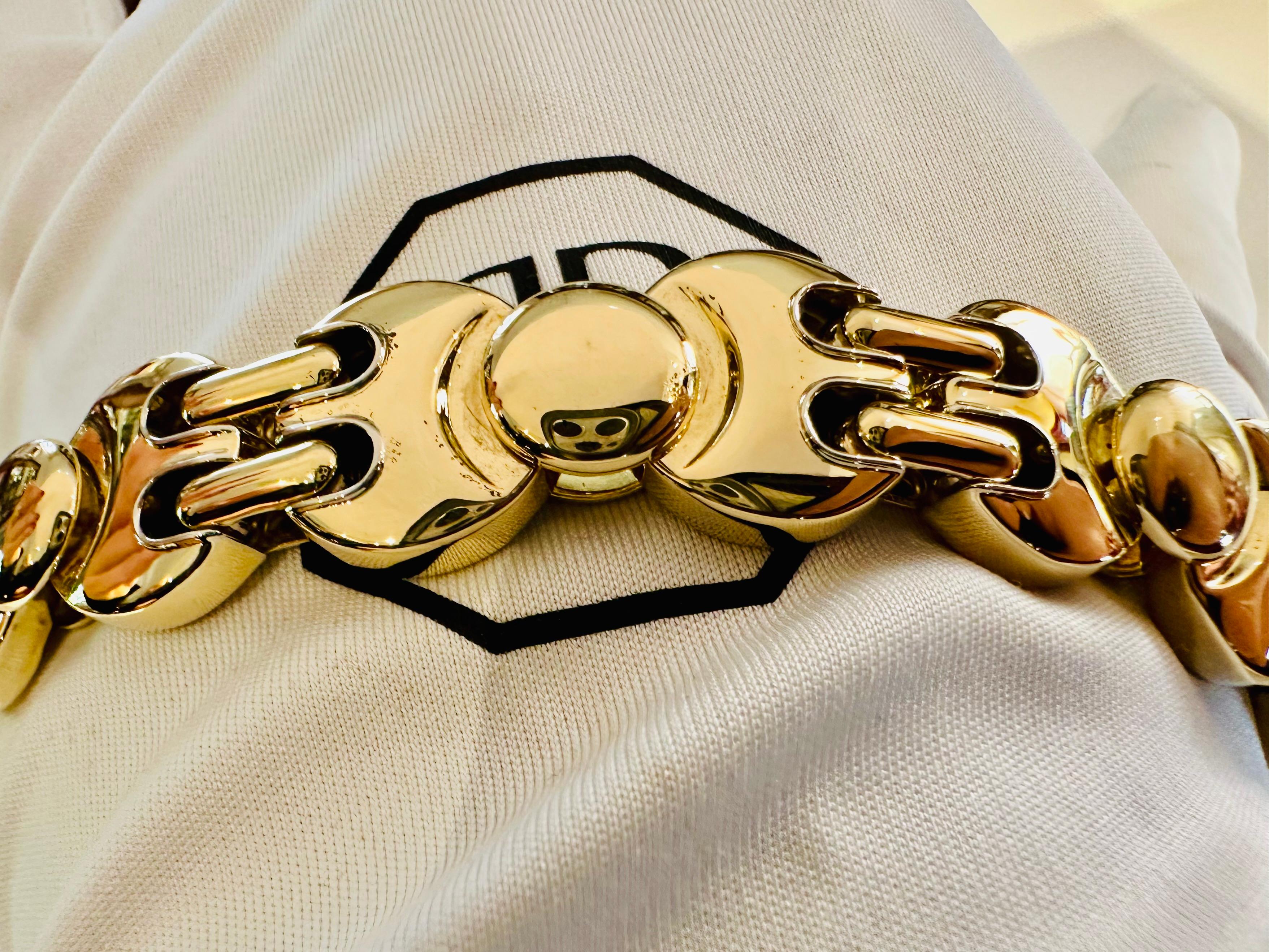 Bracelet Baraka en or bicolore 18kt  Puissance et raffinement dans un design unique en vente 1