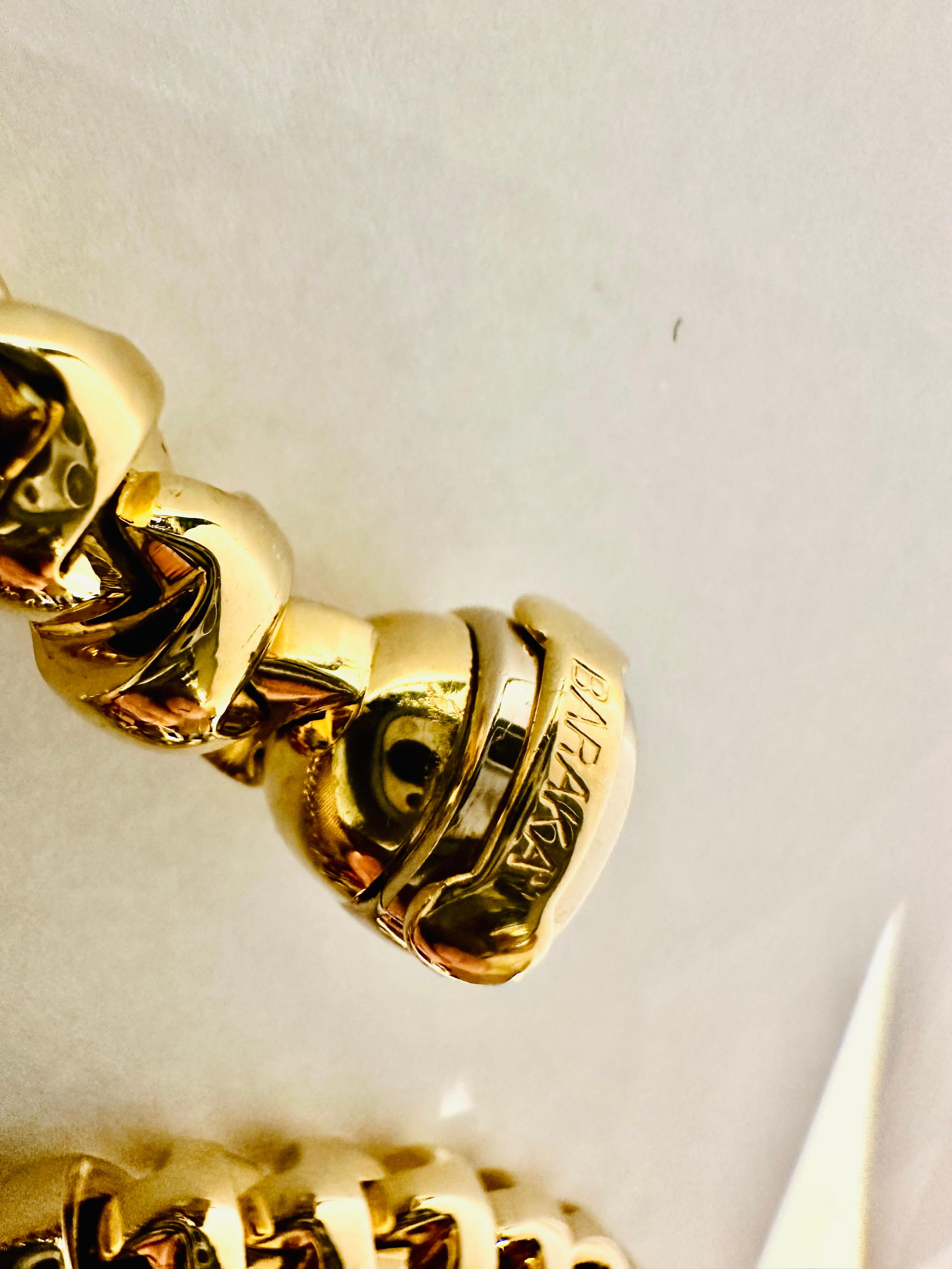 Bracciale Barakà in Oro Giallo 18kt – Edizione Limitata, Design Esclusivo For Sale 1