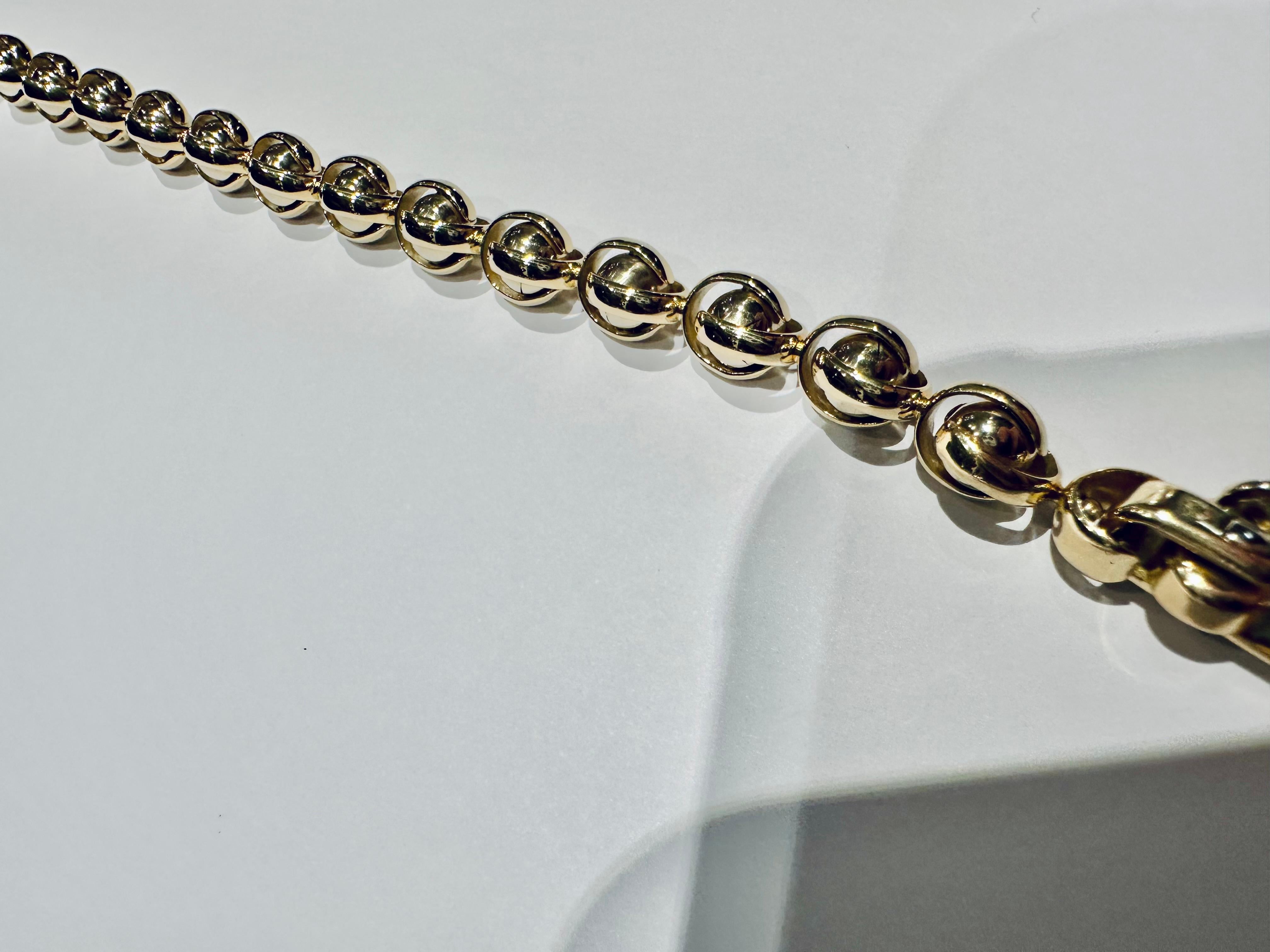 Bracciale Barakà uomo in Oro 18kt – Scultura di Design e Movimento For Sale 4
